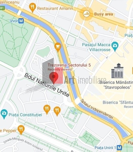Natiunile Unite Ap. decomandat 3 camere,  Suprafata utila 73 mp, Bdul. Natiunile Unite